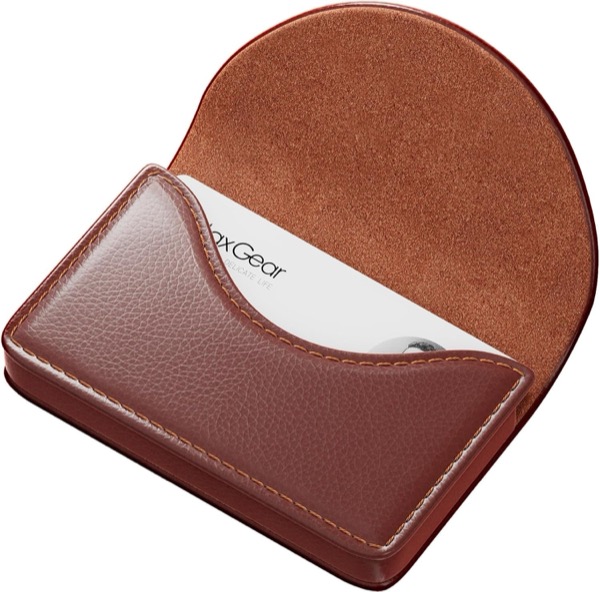 MaxGear PU Leather Business Card Holder Case